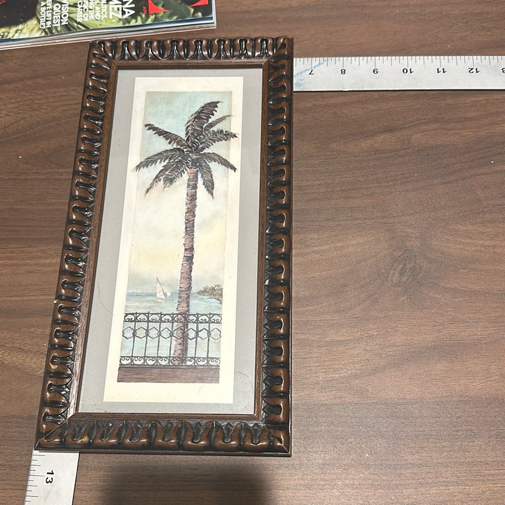 Palm tree wall art